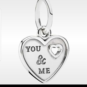 You & Me Pandora Charm